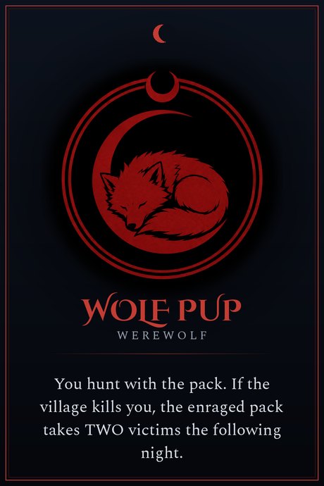 Wolf Pup role card